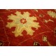 Czerwony oryginalny ręcznie tkany dywan Ziegler Farahan z Pakistanu 100% wełna 183x267cm ekskluzywny