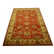 Czerwony oryginalny ręcznie tkany dywan Ziegler Farahan z paksitanu 100% wełna 188x276cm ekskluzywny
