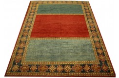 Jedyny dywan Kazak Royal gęsto tkany piękny 100% wełna ręcznie tkany z Pakistanu ekskluzywny 200x300cm geometryczny