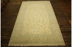 Ręcznie tkany dywan Nain 9la Habibian z Iranu 200x300cm beżowy