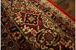Bidjar dywan indyjski 100% wełna owcza orientalny czerwony luksus