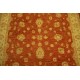 Ceglasty luksusowy dywan Ziegler oryginał wartościowy ręcznie tkany dywan 140x200cm
