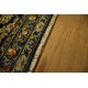 Wielki tradycyjny dywan Kashan (Keszan) z Iranu 100% wełna 311x418cm perski granatowy