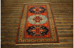 Dywan unikatowy 100% wełna ręcznie tkany z Azerbejdżanu 130x190cm