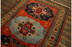 Dywan unikatowy 100% wełna ręcznie tkany z Azerbejdżanu 130x190cm