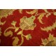 Dwukolorowy czerwony oryginalny ręcznie tkany dywan Ziegler Farahan z Pakistanu 100% wełna ok 190x260cm ekskluzywny