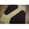 100% wełna gruby dywan z Indii 150x240cm kolorowy design