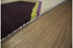 100% wełna gruby dywan z Indii 150x240cm kolorowy design