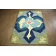 Nowoczesny wełniany dywan Floral z Indii ręcznie taftowany 150x240cm kolorowy geometryczny abstrakcyjny