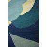 100% wełna gruby dywan z Indii 150x240cm kolorowy design