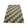 Nowoczesny wełniany dywan Multisquare z Indii ręcznie taftowany 150x240cm kolorowy geometryczny abstrakcyjny