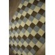 Nowoczesny wełniany dywan Multisquare z Indii ręcznie taftowany 150x240cm kolorowy geometryczny abstrakcyjny