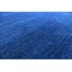 Dywan Gabbeh HANDLOOM gładki niebieski miękki LUX 250x300cm (Indie) przecena