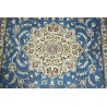 Ręcznie tkany dywan Nain 9la Habibian z Iranu 90x150cm niebieski