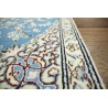 Ręcznie tkany dywan Nain 9la Habibian z Iranu 90x150cm niebieski