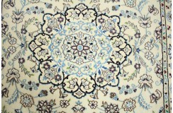 Ręcznie tkany dywan Nain 9la Habibian z Iranu 100x150cm beżowy