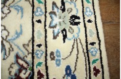 Ręcznie tkany dywan Nain 9la Habibian z Iranu 100x150cm beżowy