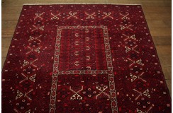 Turkmeński, etniczny wełniany dywan afgański Kunduz 170x240cm gęsty