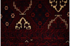 Turkmeński, etniczny wełniany dywan afgański Kunduz 170x240cm gęsty