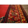 Etniczny wełniany dywan afgański 120x180cm gęsty antyk czerwony klasyk