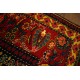 Ręcznie tkany antyczny nowy dywan afgański ekskluzywny gęsto tkany 143x175cm wełna ok 1950r.