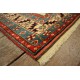 Ręcznie tkany antyczny nowy dywan afgański ekskluzywny gęsto tkany 119x145cm wełna i jedwab ok 1950r. wazy