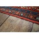 Ręcznie tkany antyczny nowy dywan afgański ekskluzywny gęsto tkany 117x127cm wełna ok 1950r. z medalionem
