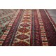 Ręcznie tkany antyk nowy dywan etniczny gęsto tkany 99x128cm wełna ok 1950r. Afganistan