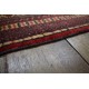 Ręcznie tkany antyk nowy dywan etniczny gęsto tkany 99x128cm wełna ok 1950r. Afganistan