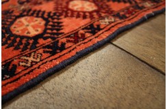 Kaukaski, etniczny wełniany dywan afgański Mauri buchara