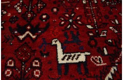 Bogaty perski dywan Shiraz z Iranu ok 2x3m tradycyjny czerwony