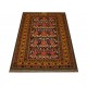 Ręcznie tkany antyczny dywan gęsto tkany 127x167cm wełna ok 1950r. Afganistan etniczny