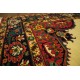 Ręcznie tkany antyczny dywan gęsto tkany 139x184cm wełna ok 1950r. Afganistan etniczny