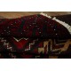 Dywan Beludż 100% wełna 106x212cm oryginał z Iranu etniczny perski