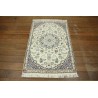 Ręcznie tkany dywan Nain 9la Habibian z Iranu 90x140cm beżowy