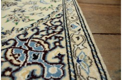Ręcznie tkany dywan Nain 9la Habibian z Iranu 90x140cm beżowy