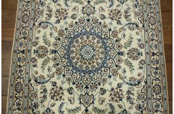 Ręcznie tkany dywan Nain 9la Habibian z Iranu 120x180cm beżowy