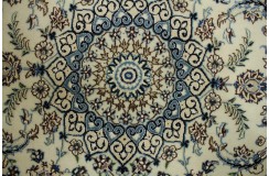 Ręcznie tkany dywan Nain 9la Habibian z Iranu 120x180cm beżowy