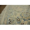 Nain 9la Habibian gęsto ręcznie tkany dywan z Iranu wełna + jedwab 200x300cm beżowy