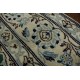 Nain 9la Habibian gęsto ręcznie tkany dywan z Iranu wełna + jedwab 156x255cm zielony