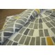 Nowoczesny wełniany dywan z Idnii ręcznie tkany 240x300cm piękny wzór beż/szary