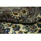Beżowo niebieski oryginalny dywan Kashan (Keszan) antyczny z Iranu 100% wełna 112x160cm perski 