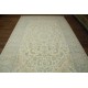 Nain 9la Habibian gęsto ręcznie tkany dywan z Iranu wełna + jedwab 206x322cm beżowy