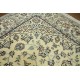 Gęsto ręcznie tkany dywan Nain 9la Habibian z Iranu wełna + jedwab 200x300cm beżowy