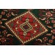 Ręcznie tkany antyczny dywan gęsto tkany 140x170cm wełna ok 1950r. Afganistan etniczny