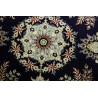 Ręcznie tkany dywan Nain 6la Habibian z Iranu 100x150cm granatowy