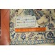 Nain 4la Habibian gęsto ręcznie tkany dywan z Iranu wełna + jedwab ok 130x206cm granatowy majestatyczny unikat