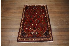Orientalny perski dywan ręcznie tkany Dżuszegan z Iranu 120x180cm