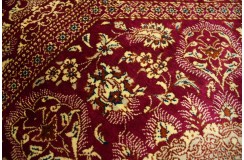 Perski oryginalny dywan Kom unikatowy 100% naturalny jedwab 104x145cm