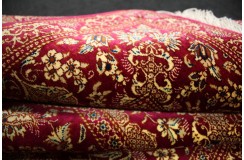 Perski oryginalny dywan Kom unikatowy 100% naturalny jedwab 104x145cm